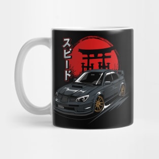 Subaru STI Black Mug